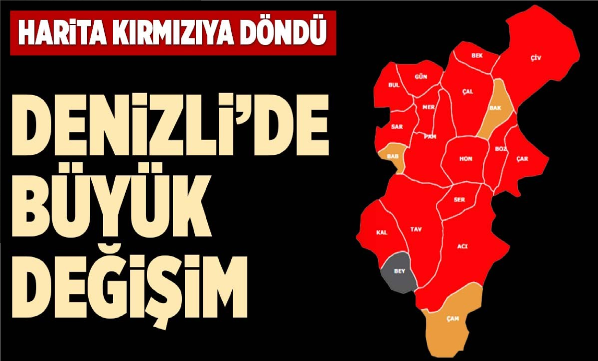 DENİZLİ’DE BÜYÜK DEĞİŞİM